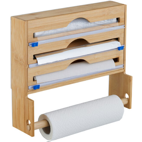 Relaxdays Rangement à épices, Bambou, HxLxP: 23,5 x 39,5 x Relaxdays Rangement à épices, Bambou, HxLxP: 23,5 x 39,5 x