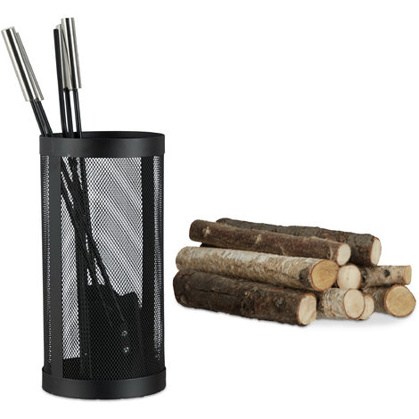 Kit d'accessoires pour poêle à bois Honka - Noir