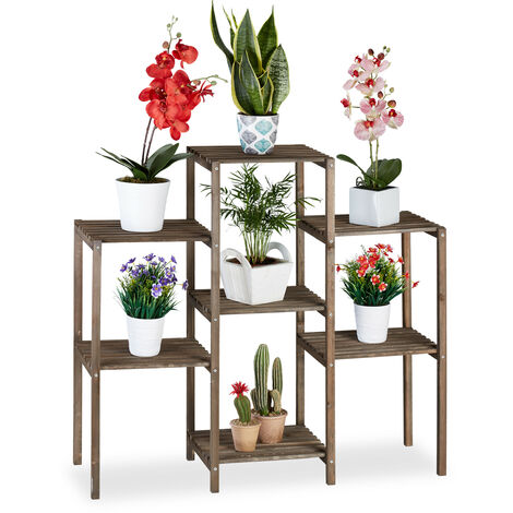 Tripla fioriera per orchidee, vaso per orchidee, cesto per