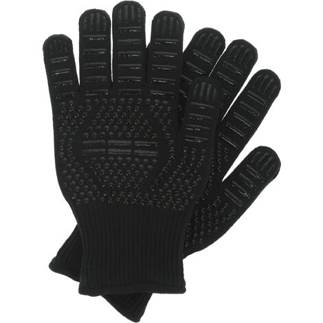 2 guantes resistentes al calor con hoyuelos de silicona, (nuevos y  mejorados) guantes profesionales resistentes al