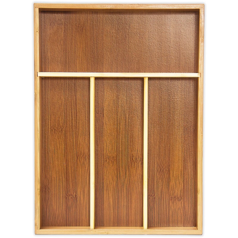 Relaxdays Kitchen Drawer Organiser 4 X 25 X 34 Cm With 4