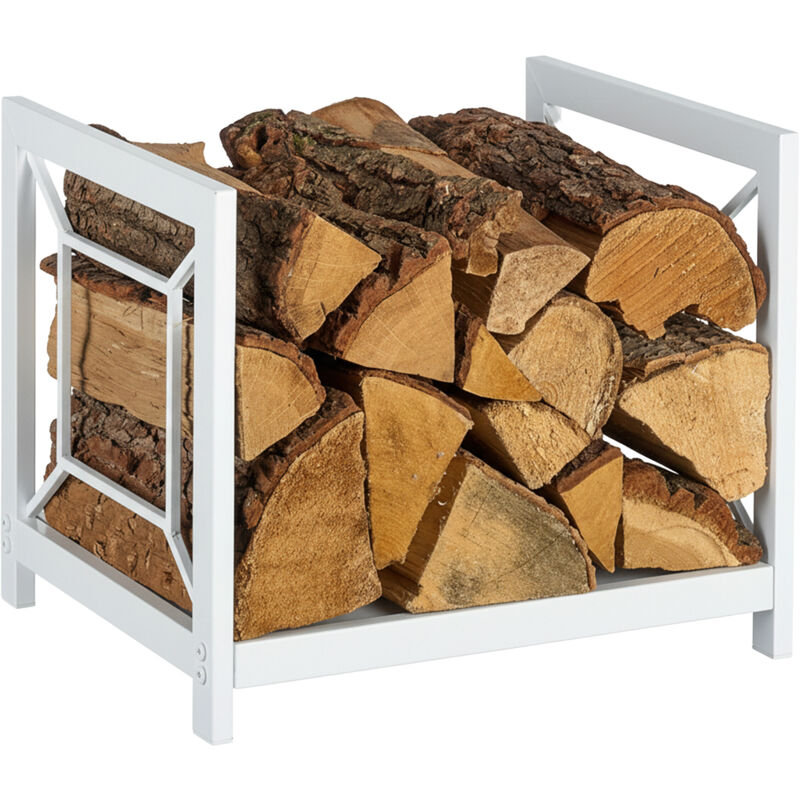 Image of Relaxdays Firewood Rack, Metal, Modern, HWD:&hellip;