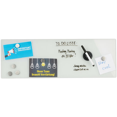 Maison Exclusive - Schlüsselkasten mit Magnettafel Weiß 30x20x5,5 cm