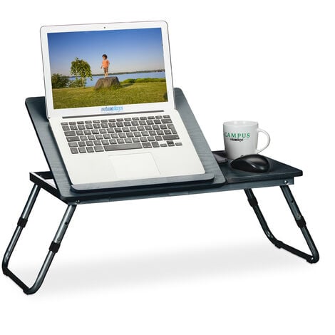 Mesa Para Laptop Mesa De Cama Con Soporte 60x40cm - VERDE
