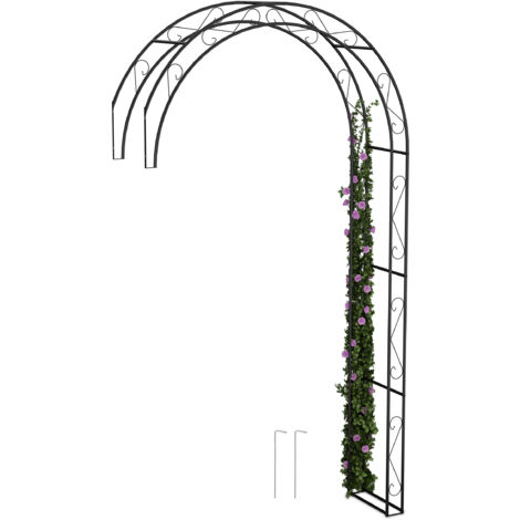 12 Supporti Per Piante Rampicanti – Anelli Di Fissaggio Per Fiori, Pomodori E Piante Da Interno/Esterno - 4