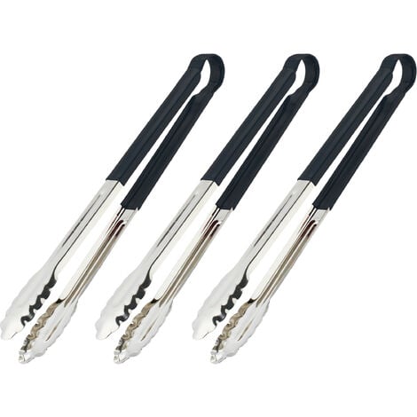 juguse 3 Pcs BBQ Griller Outils Ensemble Cuisson Pince Pince Grill