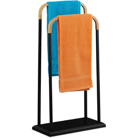 Porta asciugamani bagno in bambu con tre bracci al miglior prezzo - Pagina 2