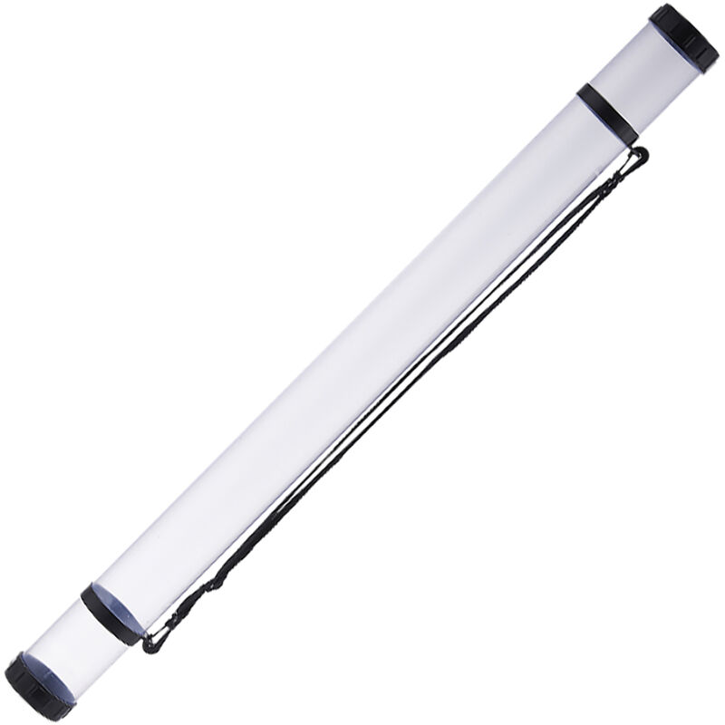 Relaxdays Posterrolle Mit Gurt, 94 Cm, Ø 7, 5cm, Transport Poster & Plakate, Zeichenrolle Bis Din A0, Transparent/schwarz