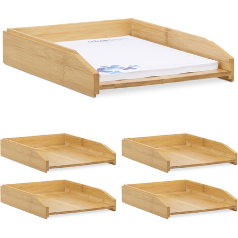 Desk Organiser, 5 DIN A4 Files, Letter Tray And Jordan - View #13