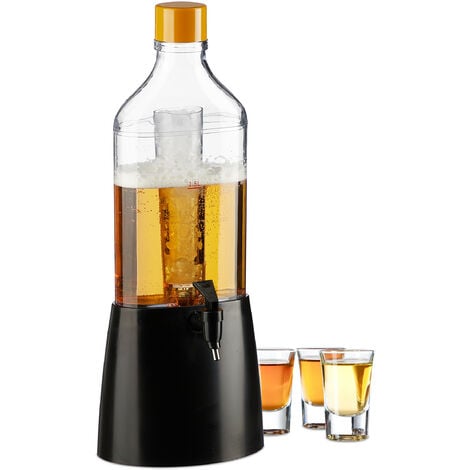 Dispenser per torre di birra Dispenser per torre di liquore trasparente con  tubo di ghiaccio rimovibile distributore di bevande per torre di birra per  feste - AliExpress