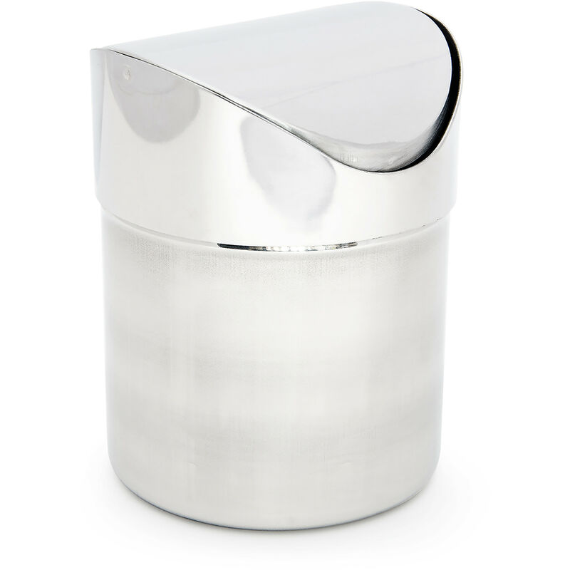Relaxdays Table Dustbin Mini Waste Bin Container Kitchen