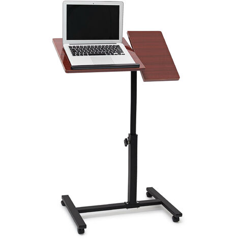 Ideal Swan Supporto PC Portatile Regolabile Laptop Stand Tavolino PC  Regolabile Alluminio Supporto Notebook Computer con Pannello Porta Mouse  per