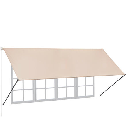 Tenda da sole balcone esterno tenda da sole tenda da sole retrattile tenda  da sole a braccio articolato tenda da sole per balcone tettuccio apribile  300x250cm - AliExpress