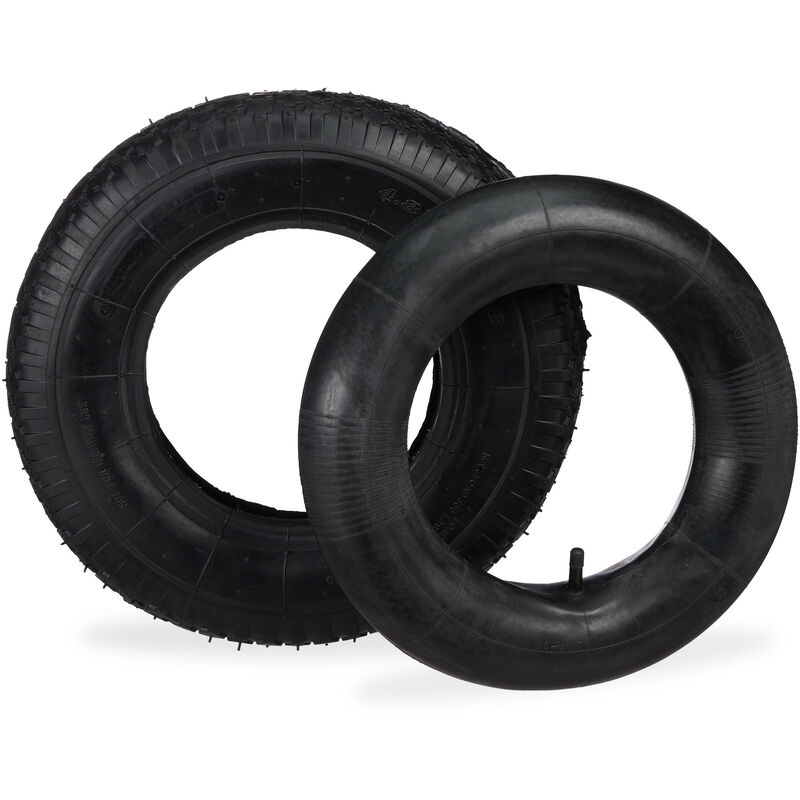 Relaxdays - Wheelbarrow Tyre 4.00-8