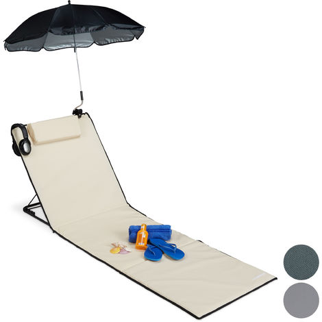 adjustable beach mat