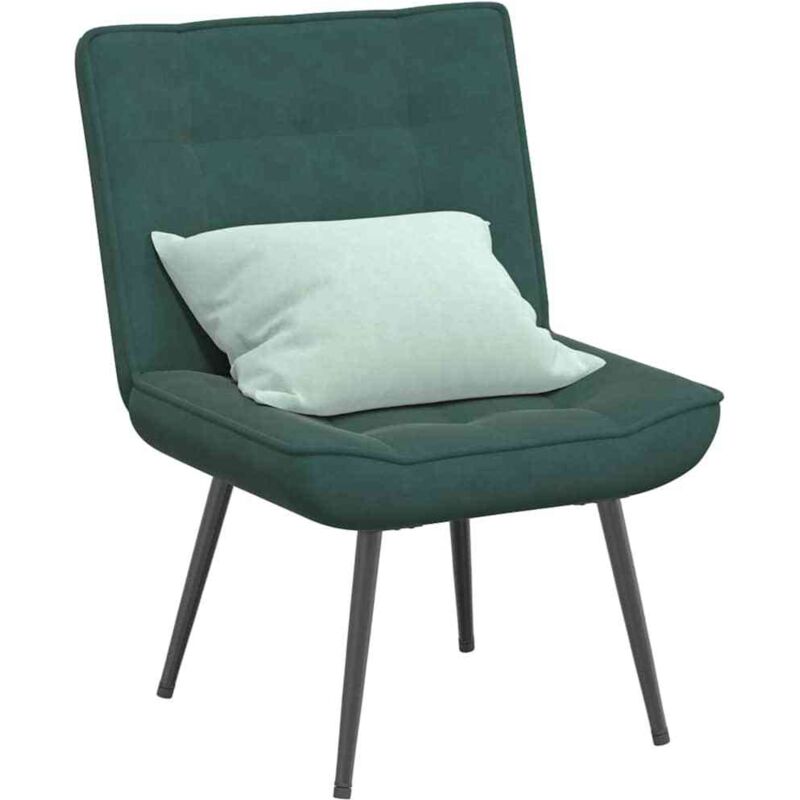 Relaxsessel Dunkelgrün 64x74x84 Cm Samt Vidaxl