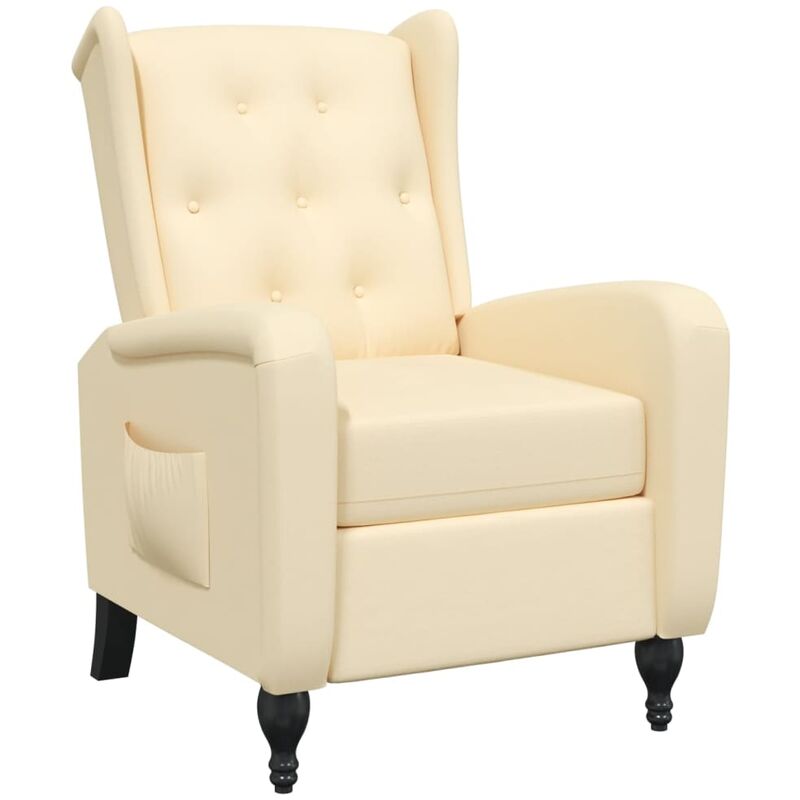 Vidaxl - Relaxsessel Samt Creme - Creme