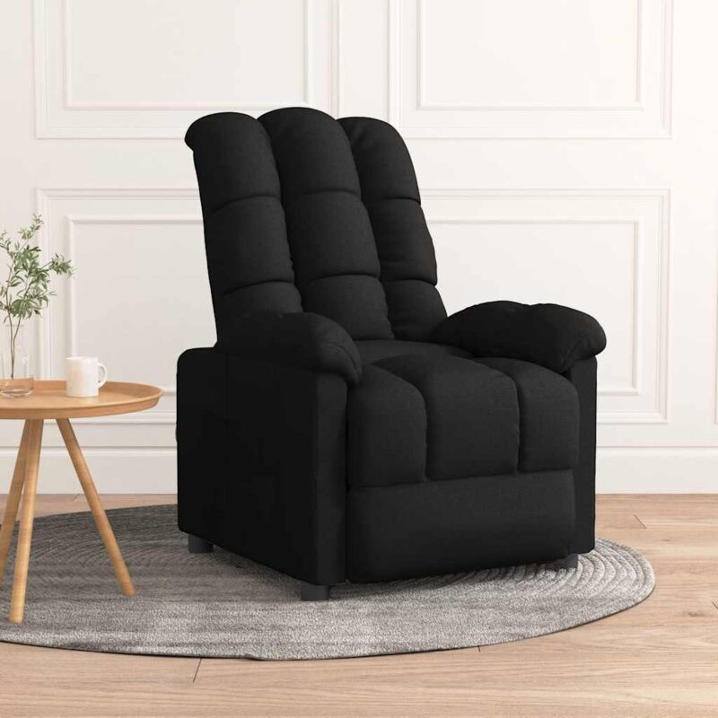 Relaxsessel Schwarz Stoff - Vidaxl