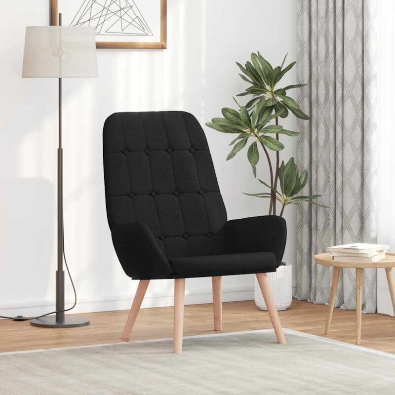 Relaxsessel Schwarz Stoff - Vidaxl