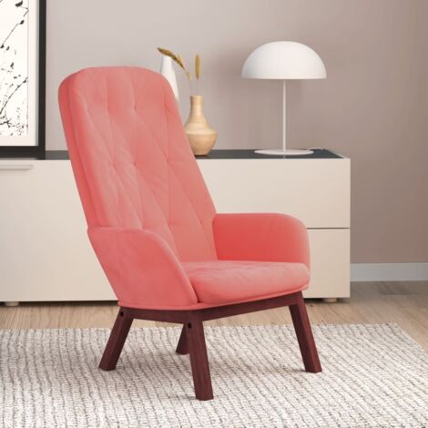 Relaxsessel Rosa Samt vidaXL