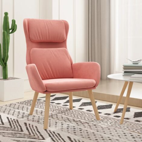 Relaxsessel Rosa Samt vidaXL