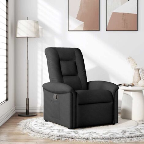 Relaxsessel Schwarz Stoff vidaXL