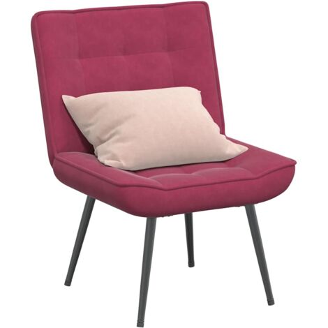 Relaxsessel Weinrot 64x74x84 cm Samt vidaXL
