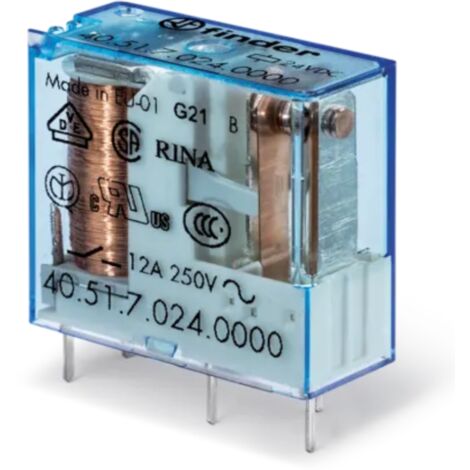 Relè 1P 10A 24VDC