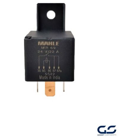 Relé 5-24V 22A (87/87) NAGARES / MOD. MAHLE MR69 (RLP/5-24)