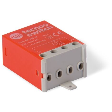 Rele' Ad Impulsi 2 Scambio 230V  Orange Plu ( TECNOSWITCH cod. RE530CO )