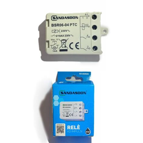 Rele' ad Impulsi Commutatore 2 Contatto 220V SD-BSR06/01