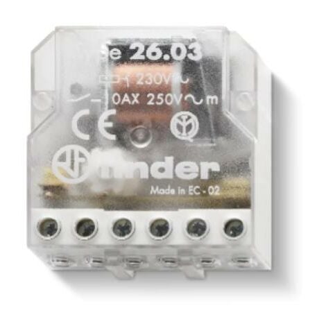 Finder serie 27 - Rele commutatore 4 sequenze 230v corrente alternata :  : Fai da te