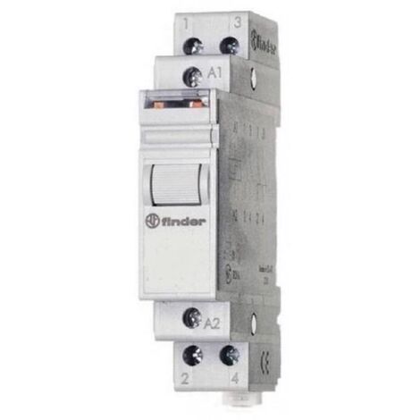Relè ad impulsi modulare Standard, 230 V, AgNi, Commutatore 4 sequenze 2 NO, AC (50/60Hz), Montaggio su barra 35 mm