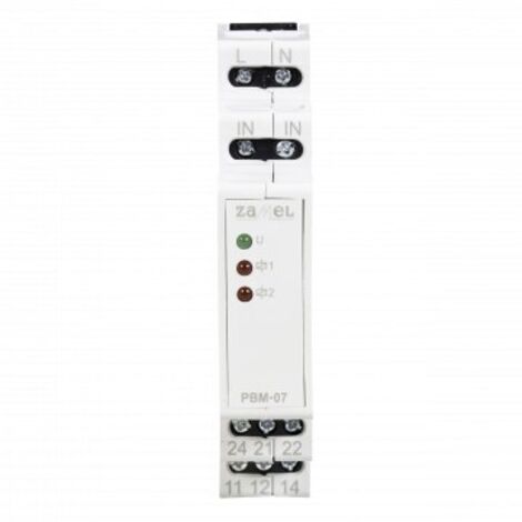 Relé biestable de 2 polos 230 V CA PBM-07