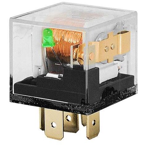 RELÉ DE COCHE 4120 30/40A-12V LED
