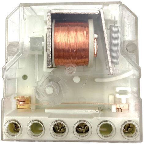 Relé de potencia electromecánico de 1 ó 2 polos con tensión de bobina de 230 Vca - Idrhaus