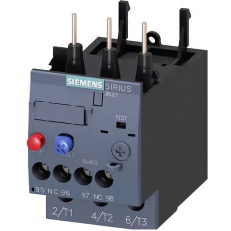 Relé de sobrecarga Siemens 9-12,5A para protección de motores 3RU21261KB0