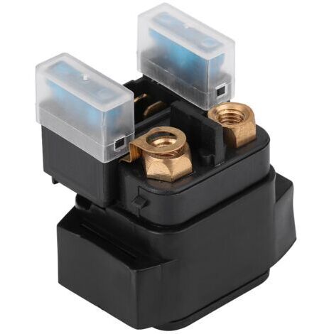 Relè di avviamento in rame nero e plastica, solenoide di ricambio per quad Yamaha 350/400/450