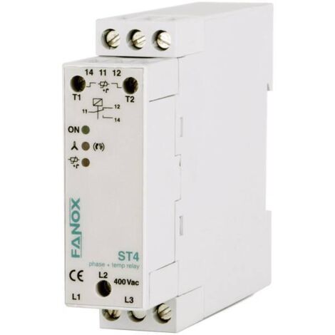 Relè di monitoraggio 1 scambio Fanox ST4 1 pz.