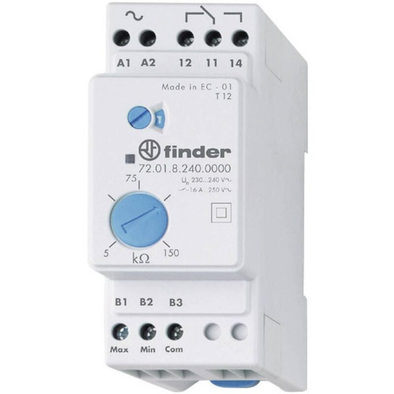 Finder Relè di monitoraggio 230 V/AC 1 scambio 1 pz. 72.01.8.240.0000 Monitoraggio del livello