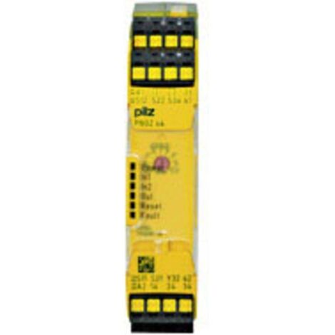 Relè di sicurezza PNOZ s4 C 24VDC 3 n/o 1 n/c PILZ Tensione di funzionamento: 24 V/DC 3 NA, 1 NC (L x A x P) 22.5 x 100