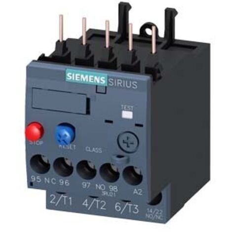 Rele' Di Sovraccarico Termico S00 1,1-1,6 A Vt ( Siemens Cod. 3Ru21161Ab0 )