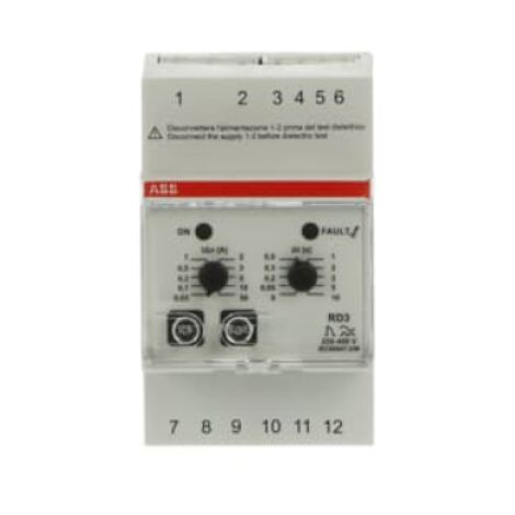 Relè differenziale Abb RD3 modulare elettronico J427348