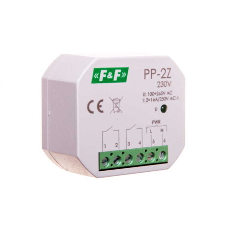 Relé electromagnético 2Z 16A 100265V CA PP2Z230V
