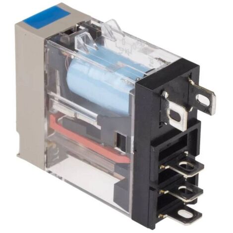 Relé Electromecánico Omron 10A 24DC IP54 terminales enchufables G2R1S24DCSNEW-14