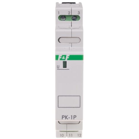 Relè elettromagnetico PK-1P 24V AC/DC, contatto: 1P I=16A, 1 modulo