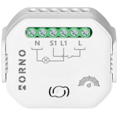 Relé empotrable de 1 canal con regulador de intensidad Tuya Smart Wi-Fi+BLE OR-SH-17102