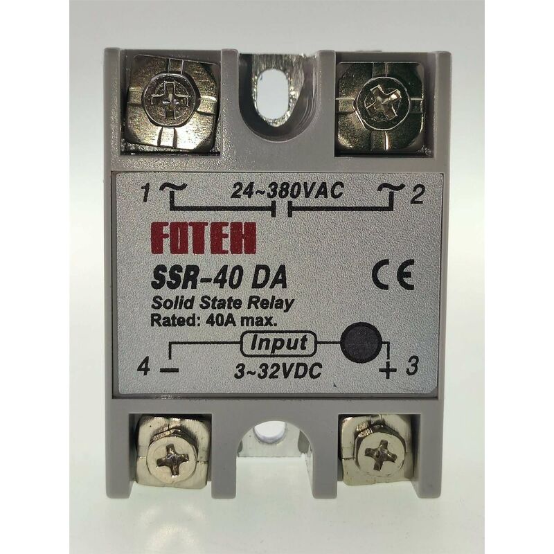 

Rele estado solido SSR-40 40A - Fotek