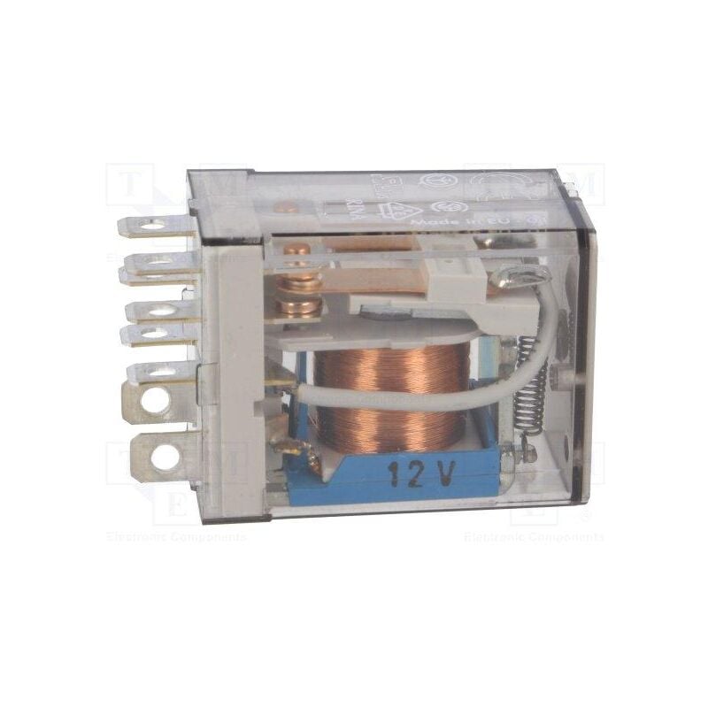 

RELE FINDER 12Vdc 2Ctos Conmutados 12A/250Vac 56329012.0000