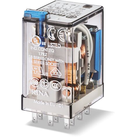 Relè Finder 55.33.8.024.0050 10 A 24 V AC plug-in